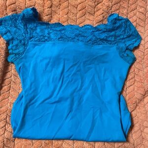Blue Dance Leotard
